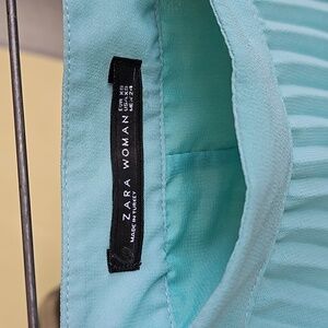 Zara Pleated Midi Skirt